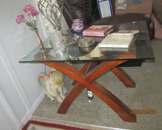 One of 2 End Tables