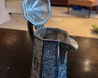 Derby Silver Co. Hexagonal Teapot