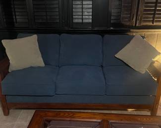 Flexsteel Mission-Style Sofa & 2 Armchairs (3-Piece Set)