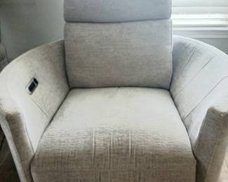 electric swivel recliner chair