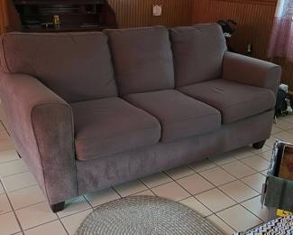Gray ThreeSeater Sofa
