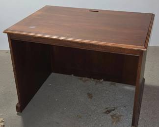Mahogany Pedestal Desk sixth image