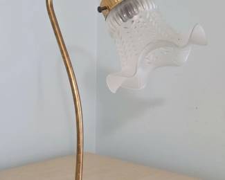 Vintage Lily Pad Gooseneck Lamp