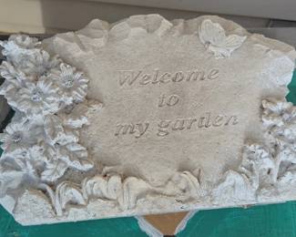 Welcome Garden Stone