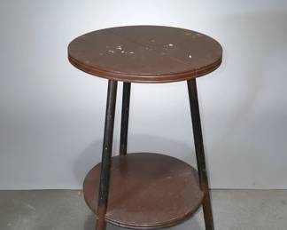 Round Tiered Side Table second image