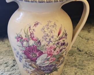 Home  Garden Party Floral Pitcher