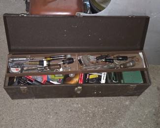 Vintage Metal Toolbox second image