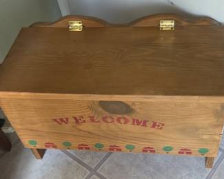 Wooden Toy Chest