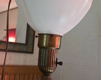 Vintage Torchiere Floor Lamp second image