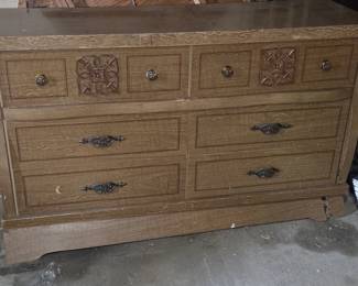 Six Drawer Oak Dresser