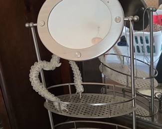 Tiered Vanity Mirror Shelf second image