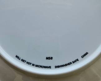 Martha Stewart Acorn  Oak Leaf Embossed Dinnerware third image