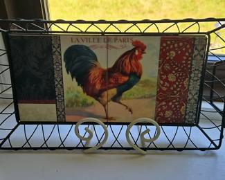 Rooster Wire Basket