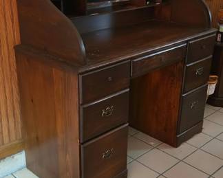 Vintage RollTop Desk