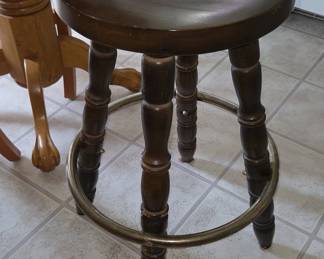 Wooden Bar Stool