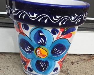 Handpainted Talavera Ceramic Planter