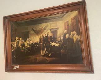FRAMED PRINT  VINTAGE 