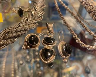 BRIGHTON  AND STERLING JEWELRY  AND LOTS OF IT 