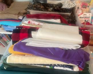 FABRIC - CRAFTING -  SO MUCH HERE