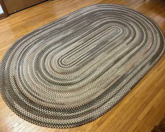 15 5 X 7 Wool Braided Area Rug