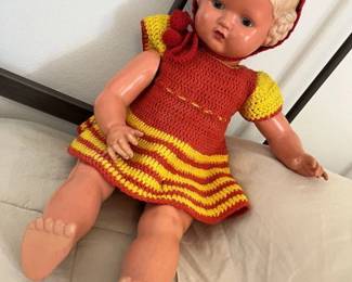 15 Schildkrot Antique Celluloid Doll Germany