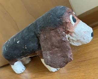 15 PapierMch Basset Hound Doorstop