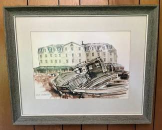 15 Jansson Block Island, RI Original Watercolor