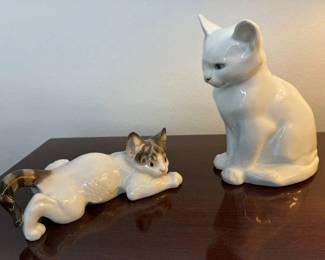 15 Rosenthal Willy Zugel Porcelain Cats