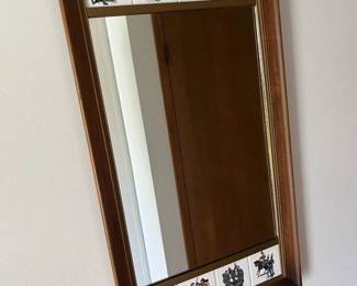 15 Colonial Tile Entry Mirror