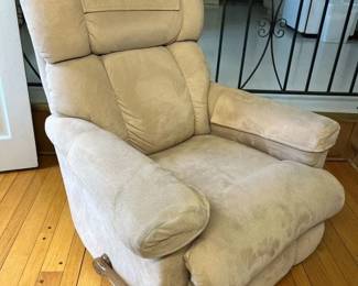 15 LaZBoy Faux Suede Recliner