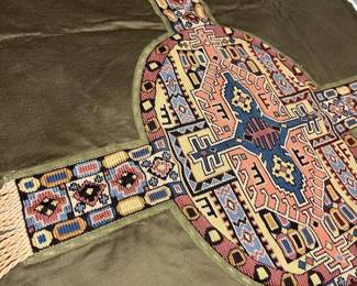 15 Bohemian Handmade Patchwork Tapestry Detail