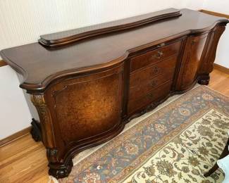 15 Grossmann Co. Antique Oversized Ornate Sideboard
