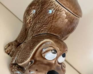 15 McCoy Pottery Vintage Doggie Cookie Jar