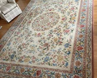 15 Karastan Tianjin Medallion Wool 9 X 12 Vintage Area Rug