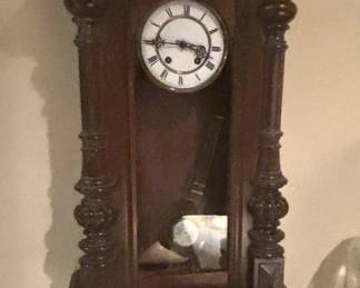 BUY IT NOW! $100.00. Antique wall clock. Call Jan at 314 960-5700.