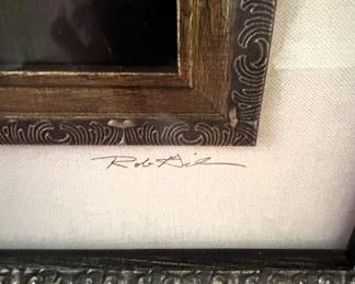 Artist signed painting