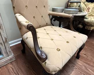 BUY IT NOW! $150.00. Upholstered Chair. 29" W x 31" D x 38" H. Call Jan at 314 960-5700.