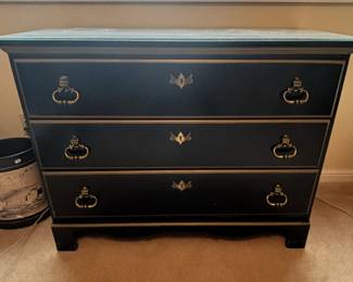 BUY IT NOW! $125.00. Glass Top Three Drawer Chest of drawers. 40" W x 18" D x 31" H. Call Jan at 314 960-5700.