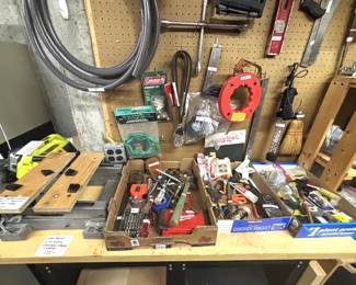 Variety of tools.