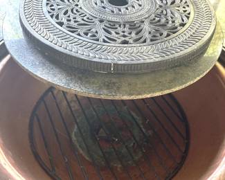 BUY IT NOW! $250.00. Marble top table w/23" Dia. Firepit. 51 1/2" Dia. x 21" H. Call Jan at 314 960-5700.