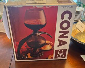 BUY IT NOW! $100.00. Rare Cona Vacuum Siphon Coffee Maker. Call Jan at 314 960-5700