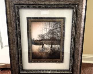 Beautifully framed painting, artist signed.