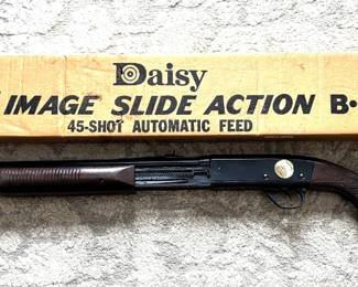 Daisy Model 26 Spittin' Image Slide Action B-B Gun.