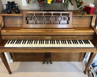 BUY IT NOW! $250.00. Wurlitzer Anniversary Model Piano. 24" D x 55 3/4" W x 40 1/2" H. Call Jan at 314 960-5700.