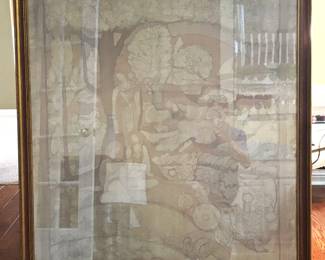 BUY IT NOW! $400.00. Artist Tanasko Milovich. 43" x 51". Call Jan at 314 960-5700.