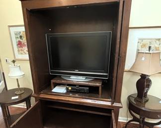 BUY IT NOW! $175.00. Wardrobe/TV Cabinet. 58" W x 28" D x 90 1/2" H. Call Jan at 314 960-5700.
