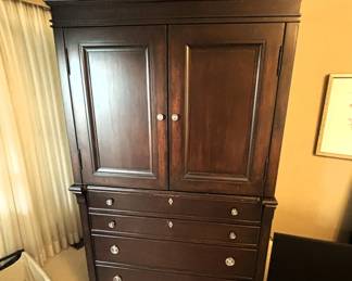 BUY IT NOW! $175.00. Wardrobe/Dresser. 52 1/2" W x 22 1/2" D x 78" H. Call Jan at 314 960-5700.