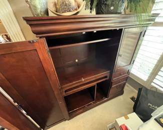 Cabinet w/doors & Drawers. 54" W x 23" D x 59 1/2" H.