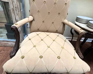 BUY IT NOW! $150.00. Upholstered Chair. 29" W x 31" D x 38" H. Call Jan at 314 960-5700.