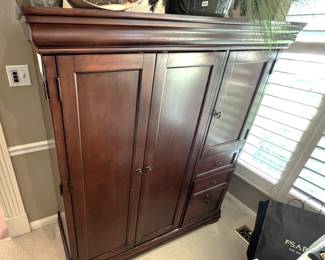 Cabinet w/doors & Drawers. 54" W x 23" D x 59 1/2" H.